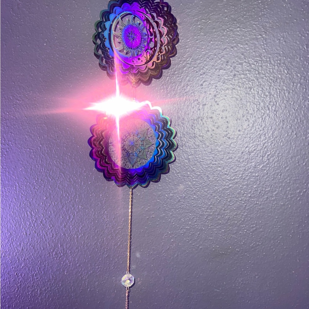 Iridescent Hanging Wall Decor